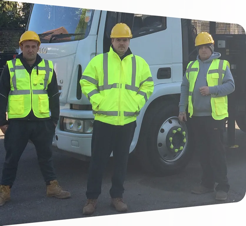 Junk Shifters team - 3 members